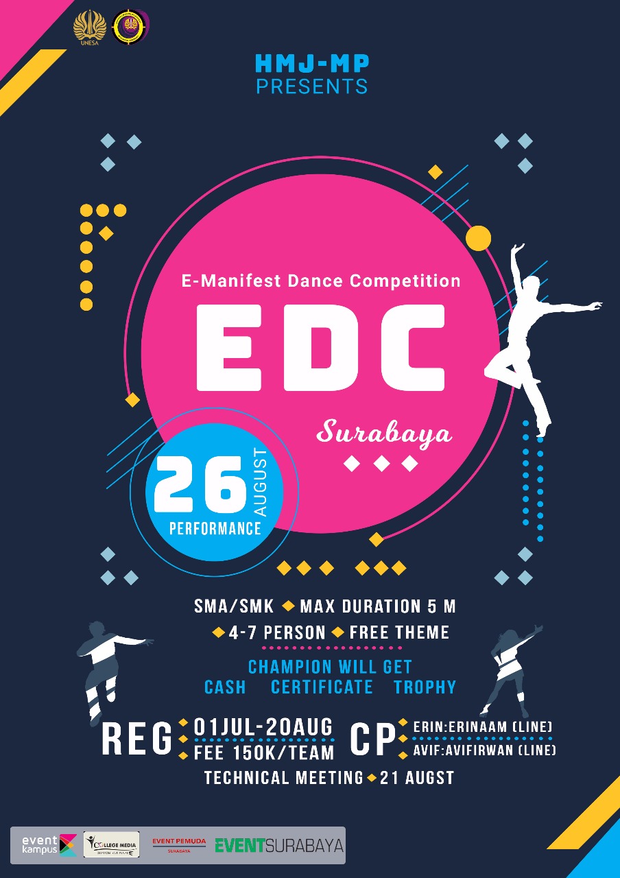 Poster E-manifest Dance Competition