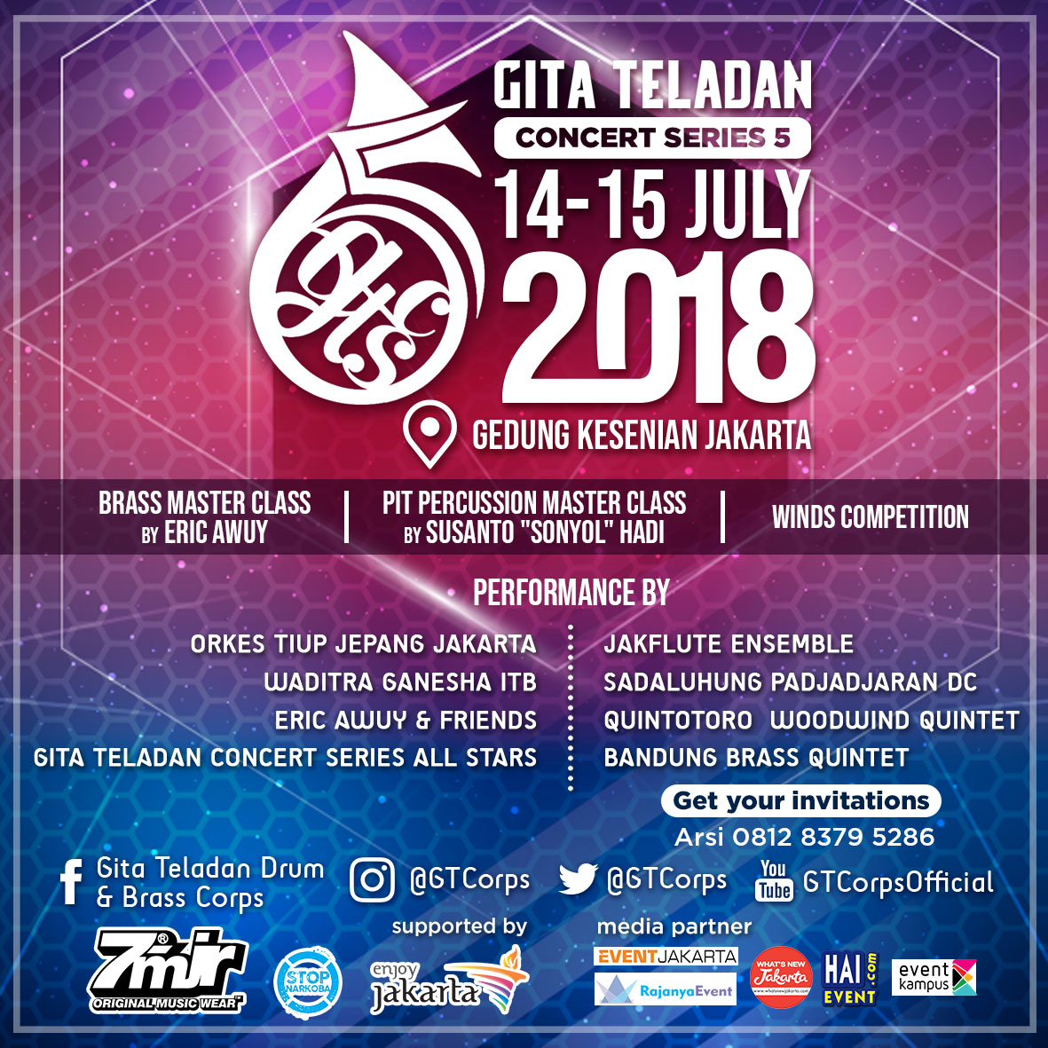 Poster Gita Teladan Concert Series 5