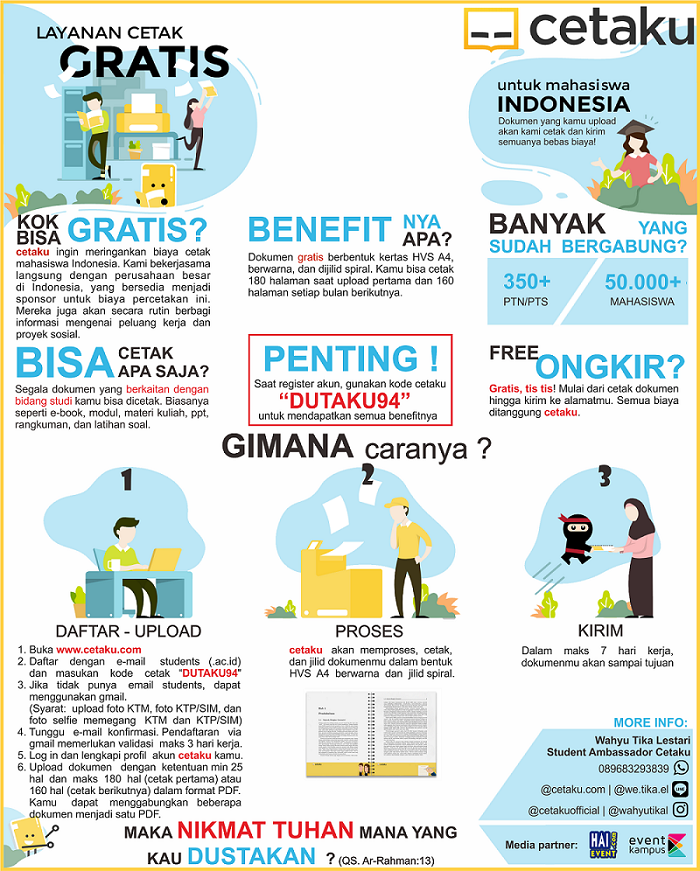 Poster [CETAKU : CARA ENAK CETAK GRATIS DOKUMENKU]