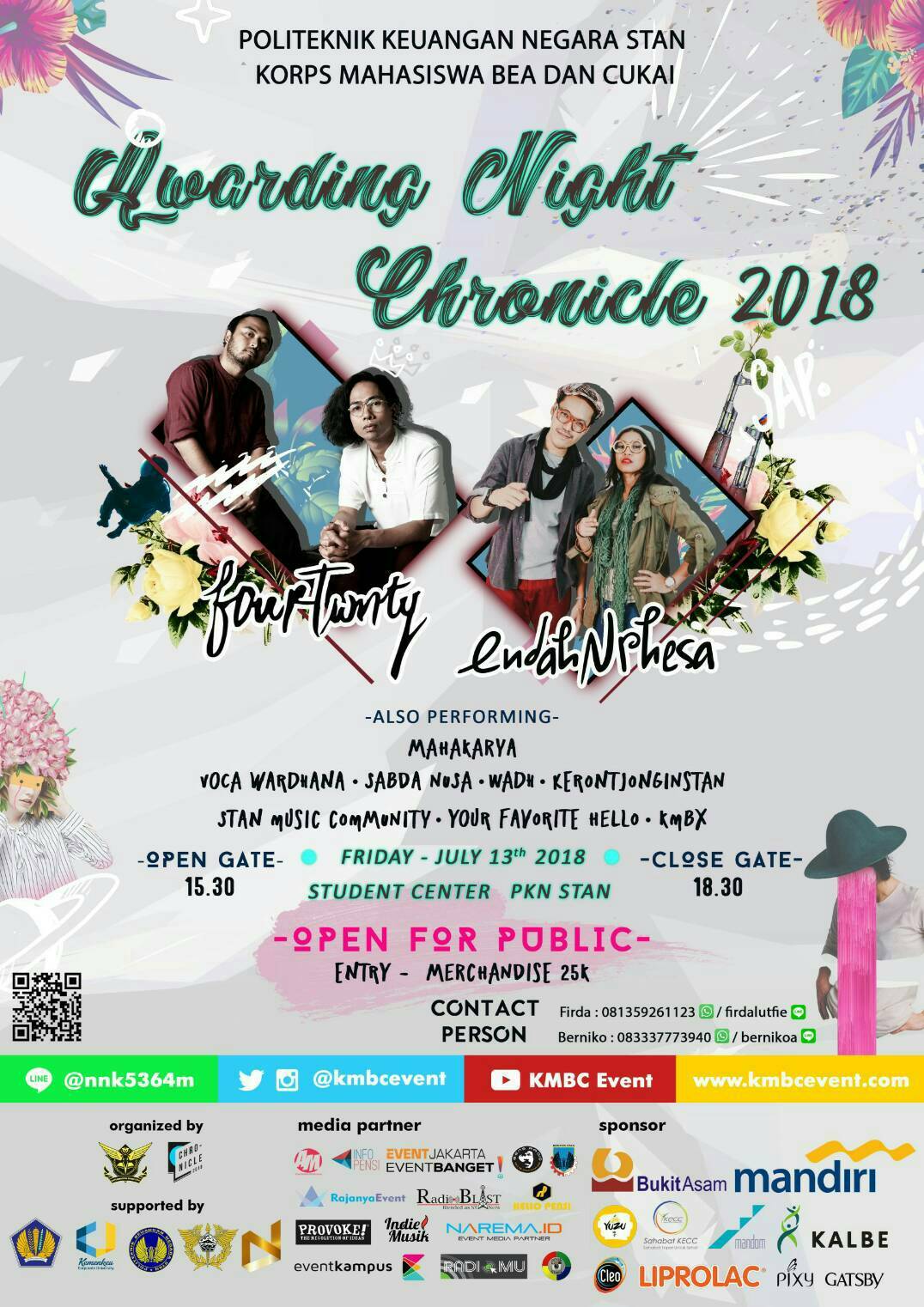 Poster Awarding Night CHRONICLE 2018