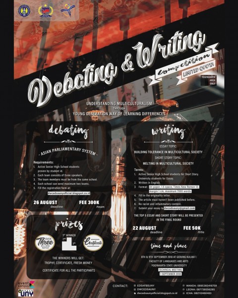 Debating and Writing Competition