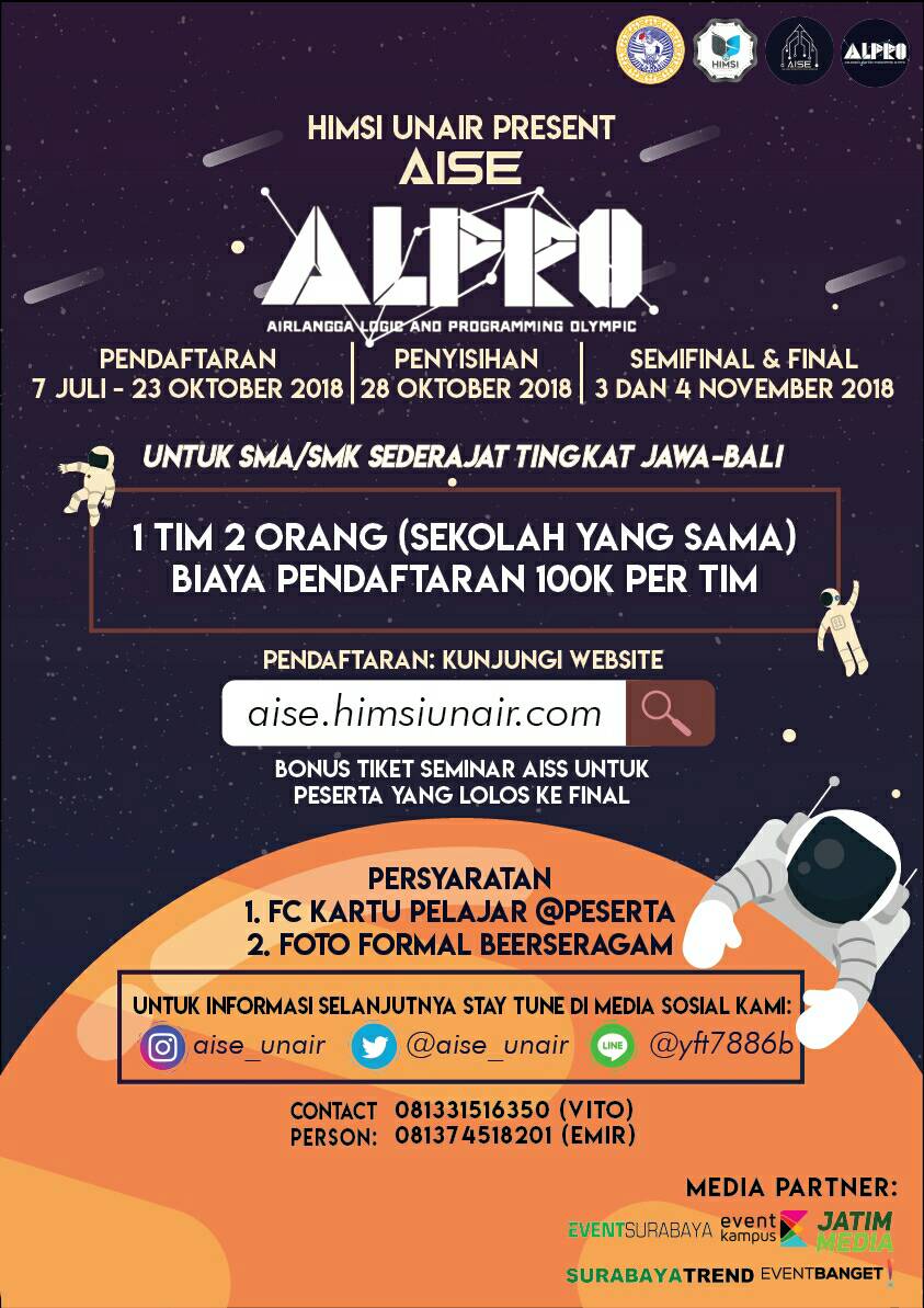 Poster ALPRO 2018