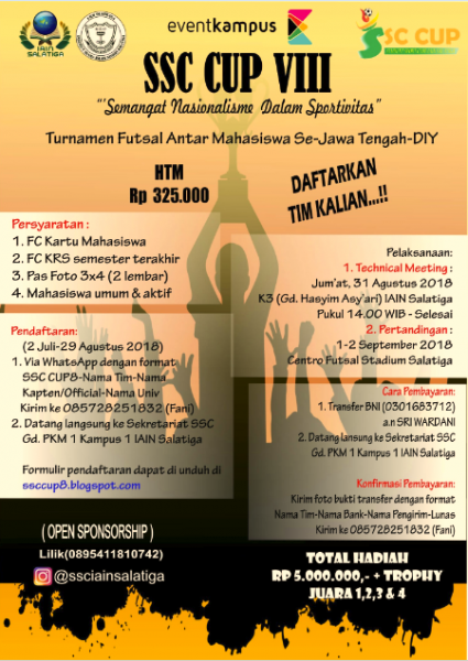 SSC CUP  VIII 2018