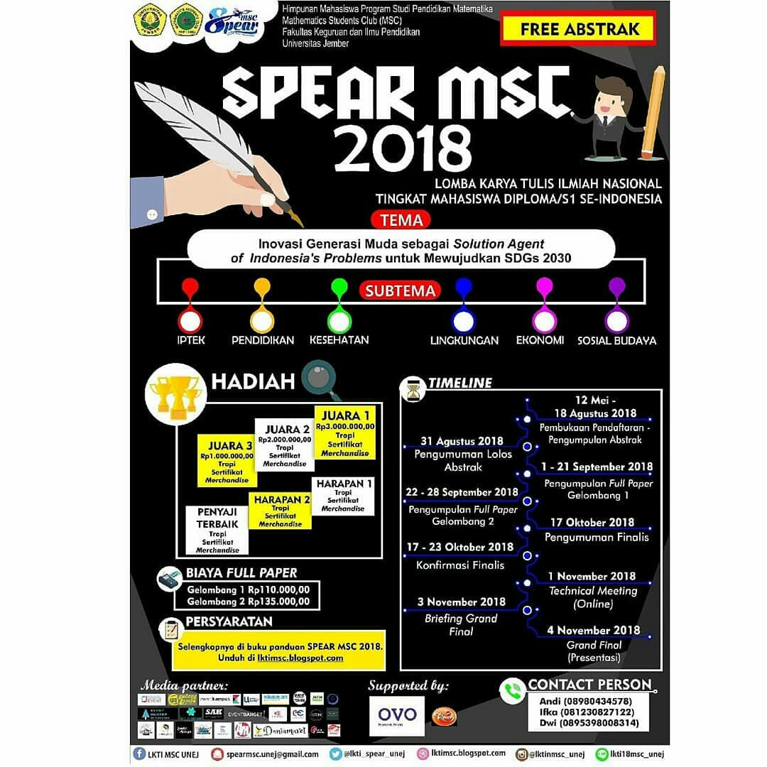 Poster LKTIN SPEAR MSC 2018