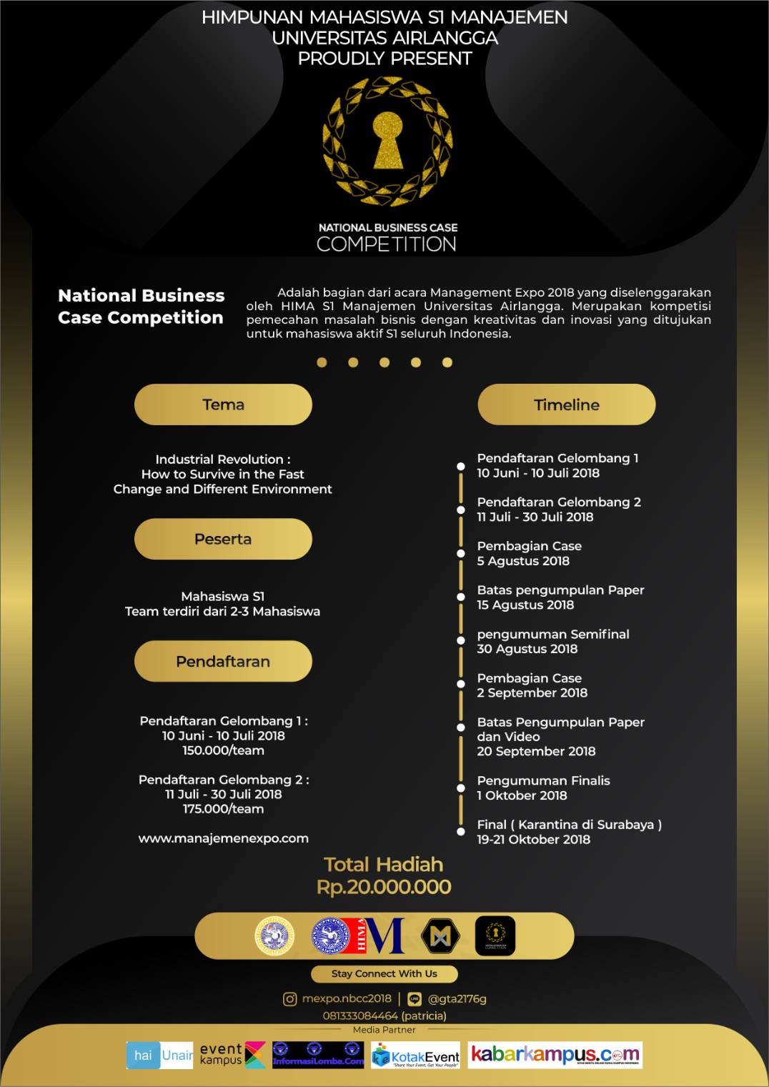 Poster NATIONAL BUSINESS CASE COMPETITION