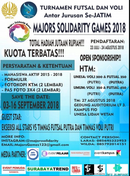 Majors Solidarity Games 2018