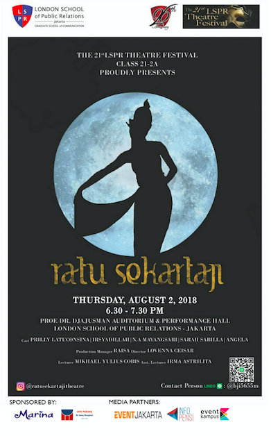 Poster Ratu Sekartaji Theatre