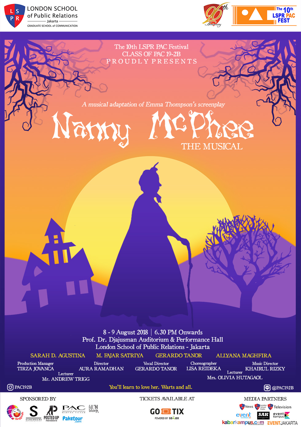 Poster Nanny McPhee The Musical