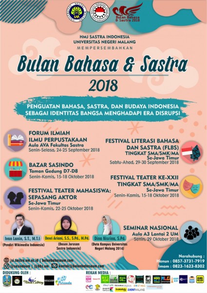 Bulan Bahasa dan Sastra 2018