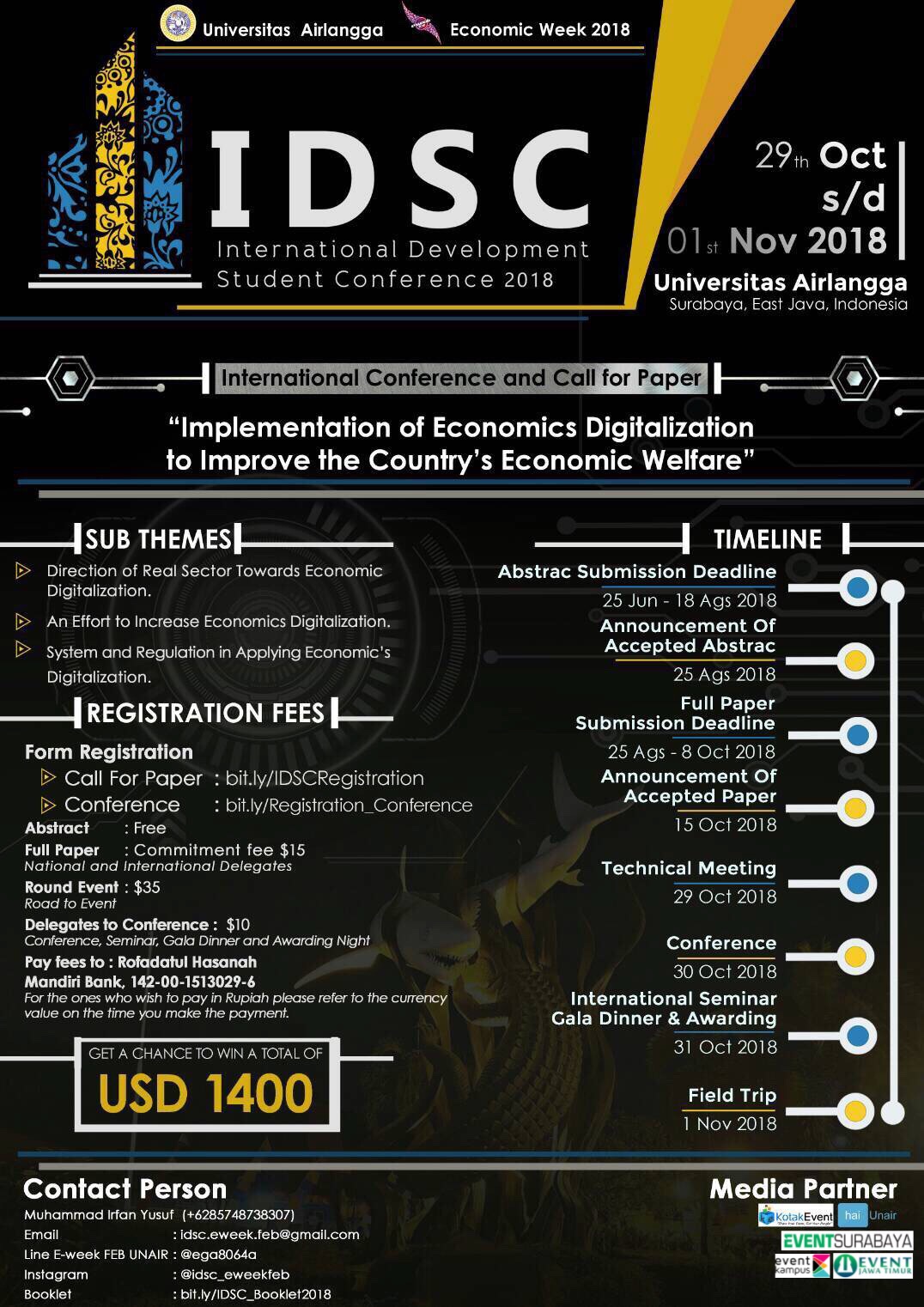 Poster International Development Student Conference 2018 