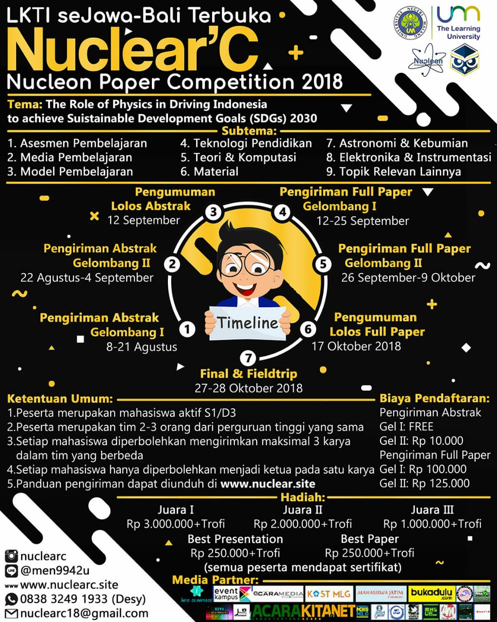 Poster ðŸ“ NUCLEON PAPER COMPETITIONðŸ“ 