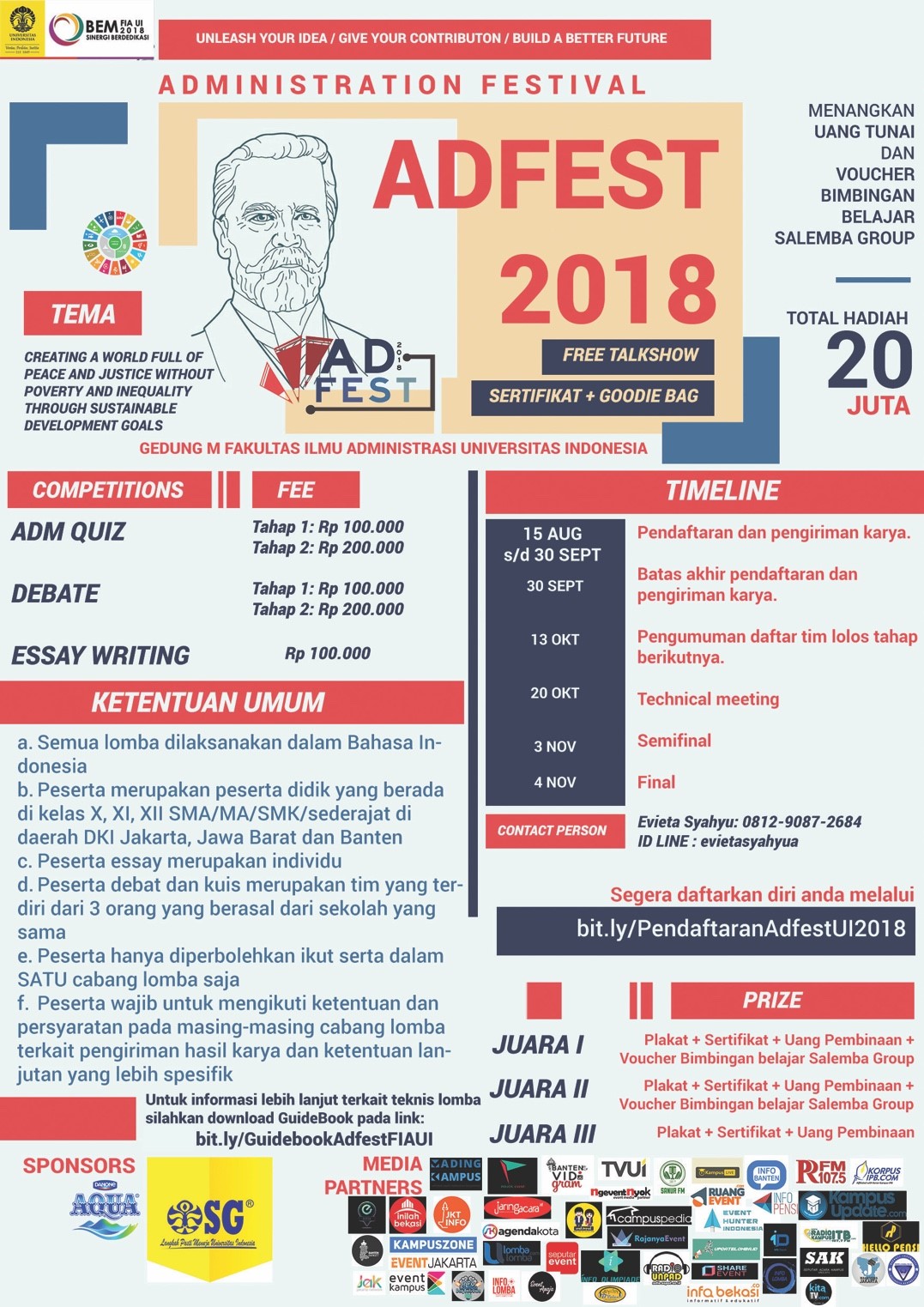Poster Administration Festival 2018