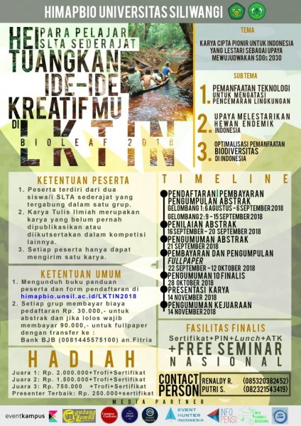 BIOLOGY LEARNING FESTIVAL