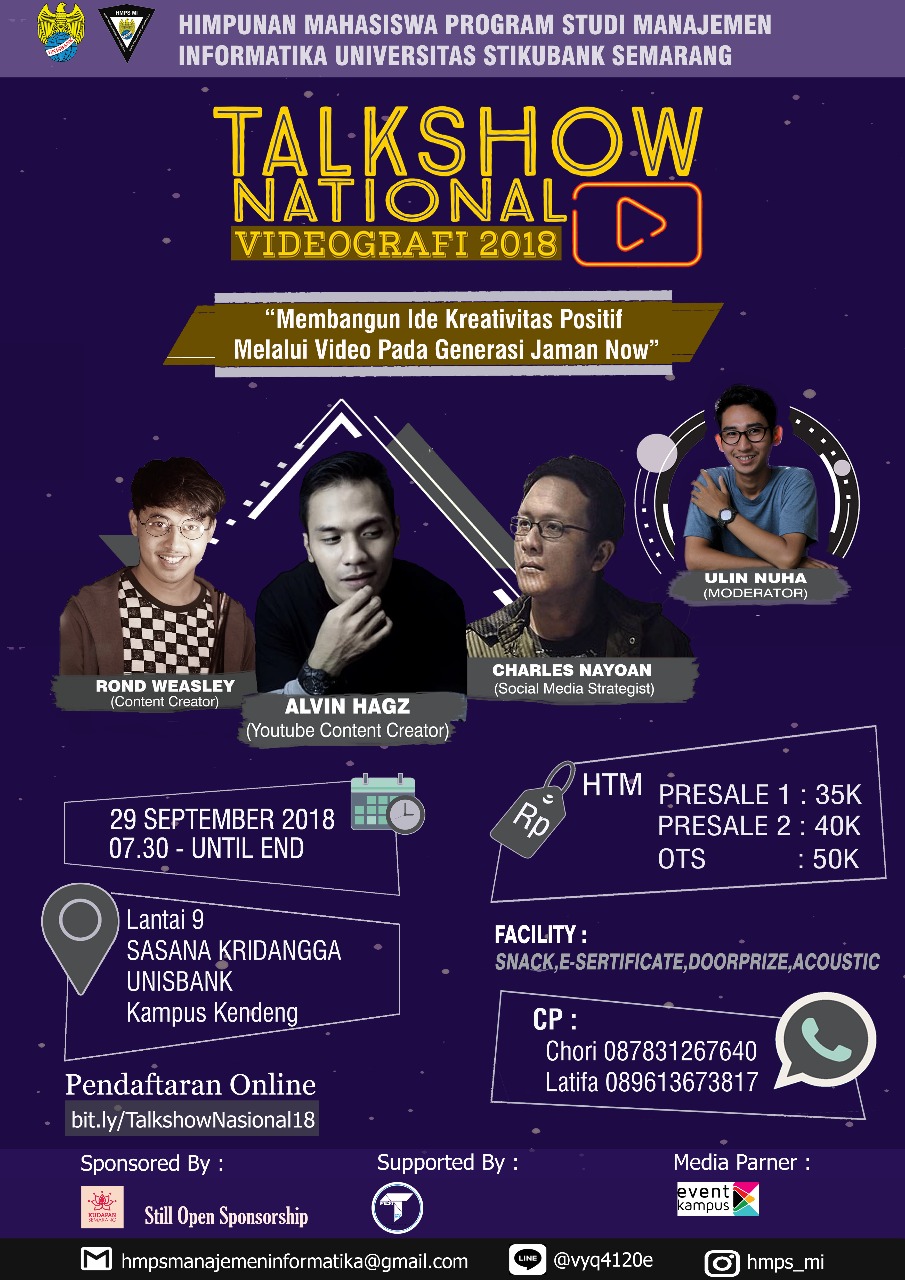 Poster Talkshow Nasional