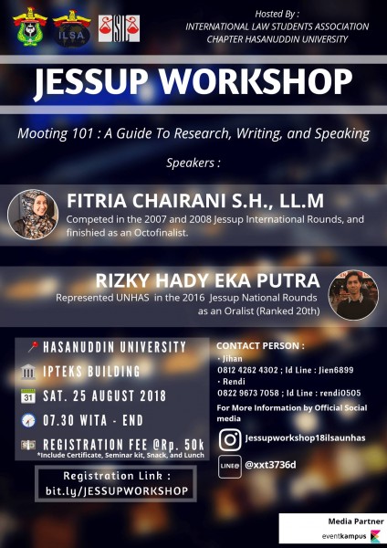 JESSUP WORKSHOP ILSA UNHAS 2018