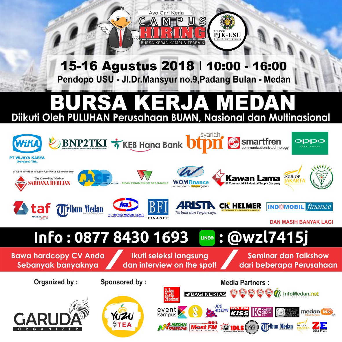 Poster Bursa Kerja Medan