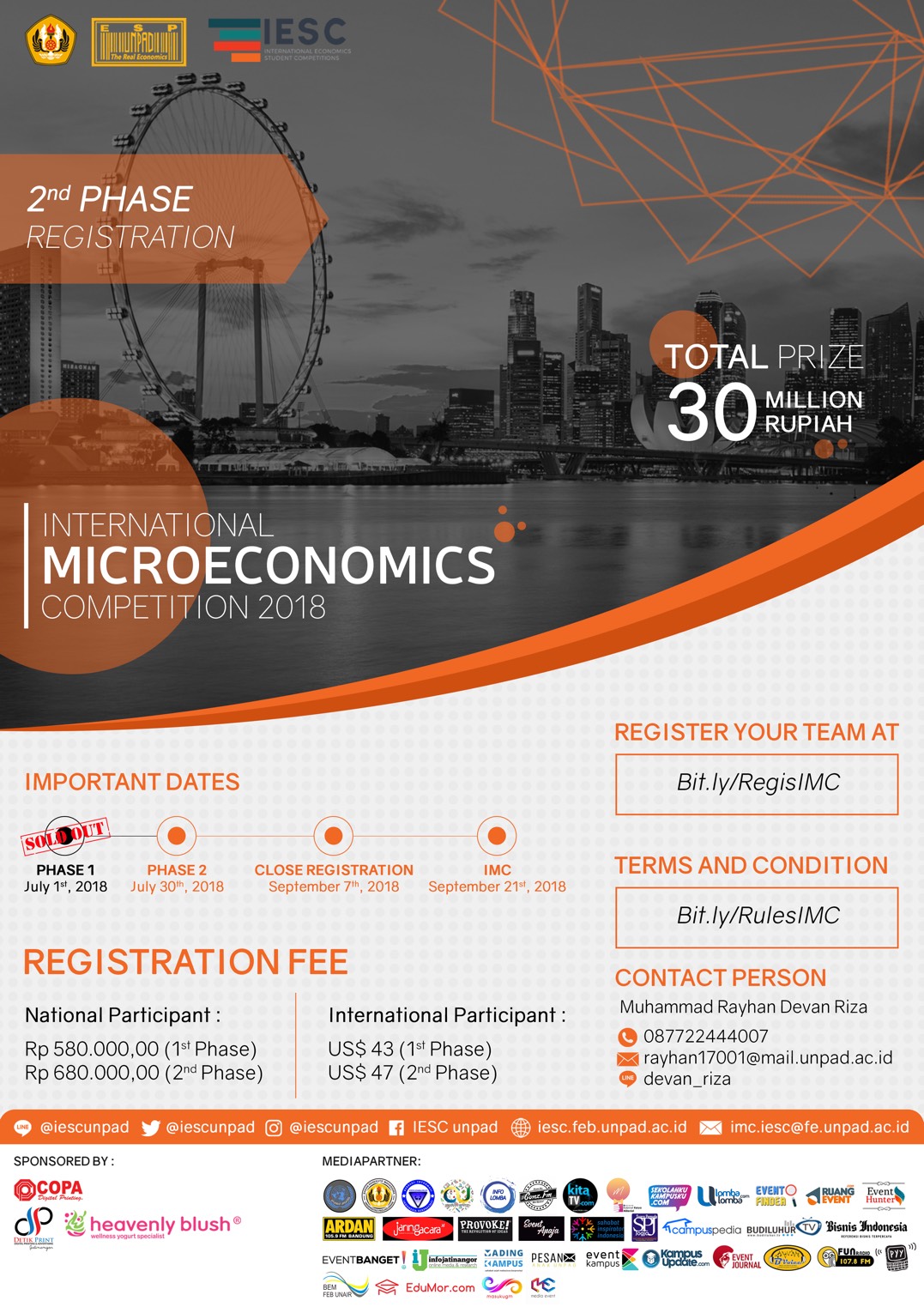 Poster International Microeconomics Competition 