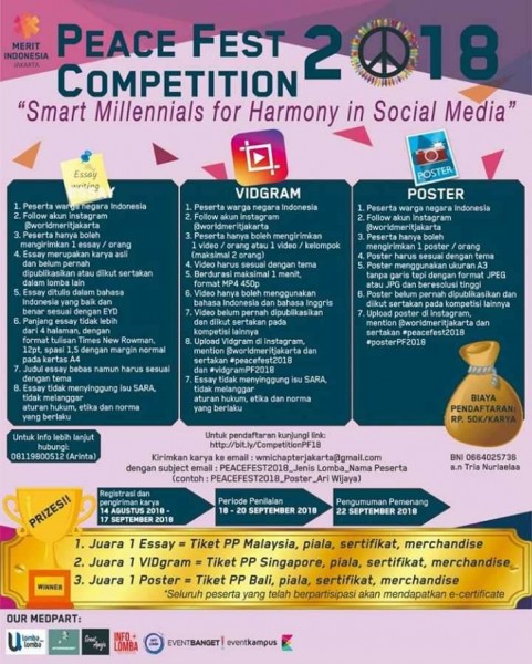 Peace Fest Competition 2018