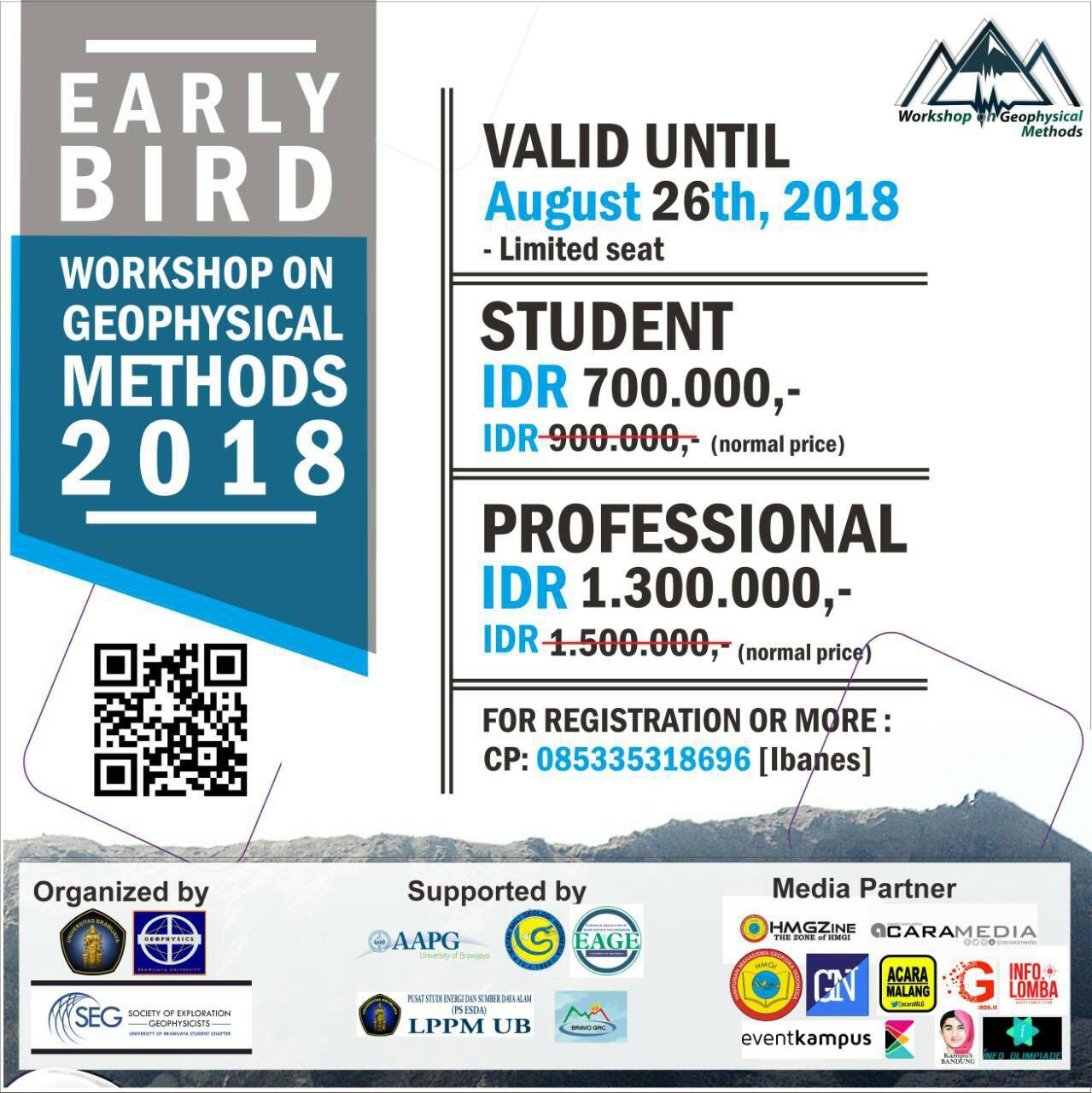 Poster Workshop on Geophysical Method 2018