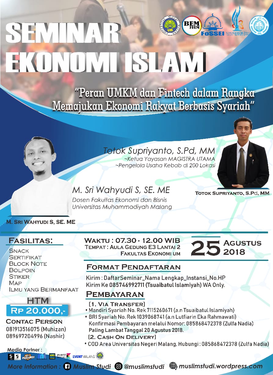 Poster Seminar Ekonomi Islam