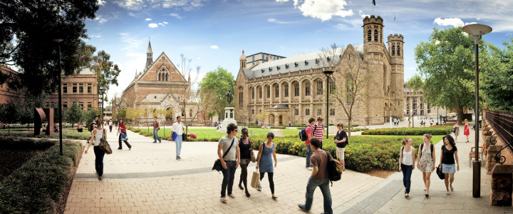 Poster Beasiswa S2 â€“ S3 Full di University of Adelaide