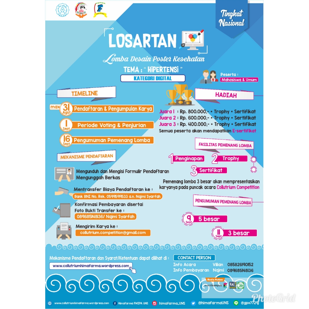 Poster Collutrium Competition Losartan digital