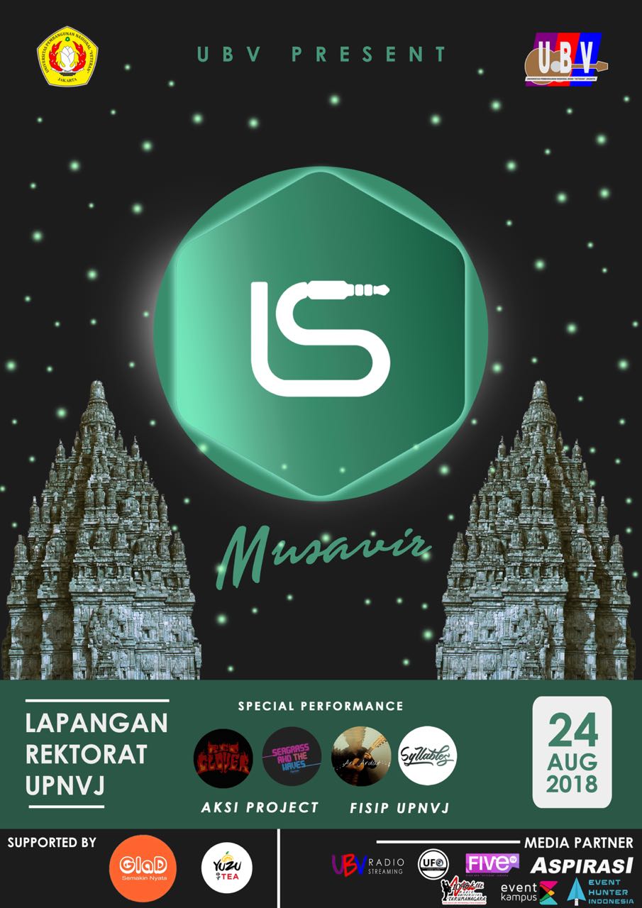 Poster "MUSAVIR" Local Sound Vol. 2