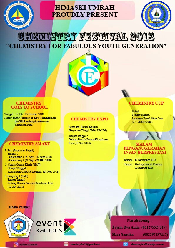 Poster Chemistry Festival 2018