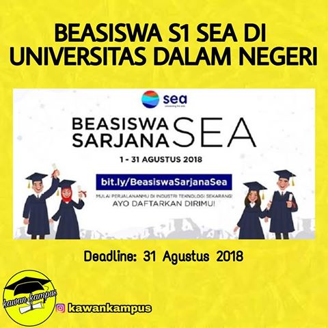 Poster BEASISWA S1 SEA DI UNIVERSITAS DALAM NEGERI