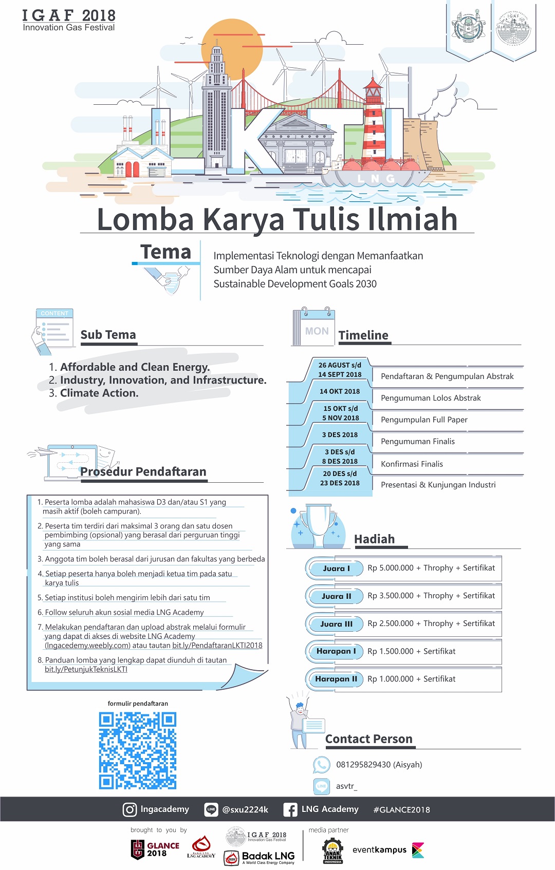 Poster Lomba Karya Tulis Ilmiah Mahasiswa 