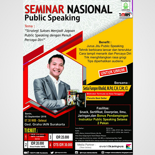 Seminar Nasional Public Speaking