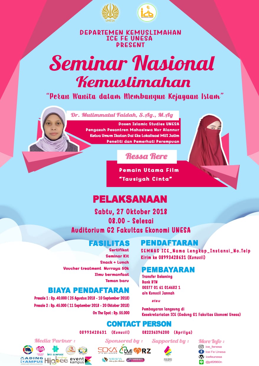 Poster Seminar Nasional Kemuslimahan