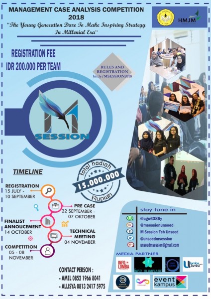 Management Case Analysis Competition 2018