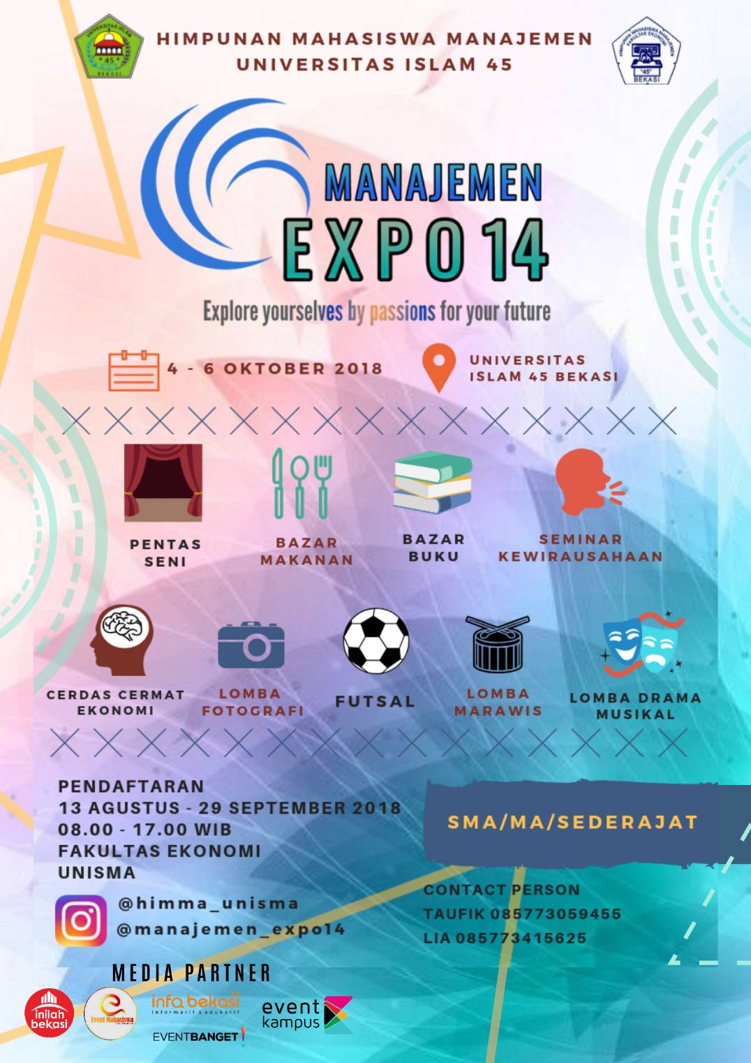 Poster Manajemen Expo '14 