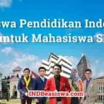 Poster Beasiswa Pendidikan Indonesia untuk Mahasiswa S1