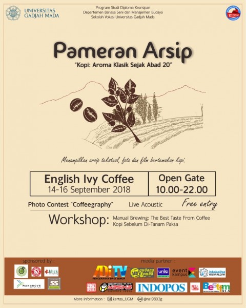 Pameran Arsip Kopi Ugm
