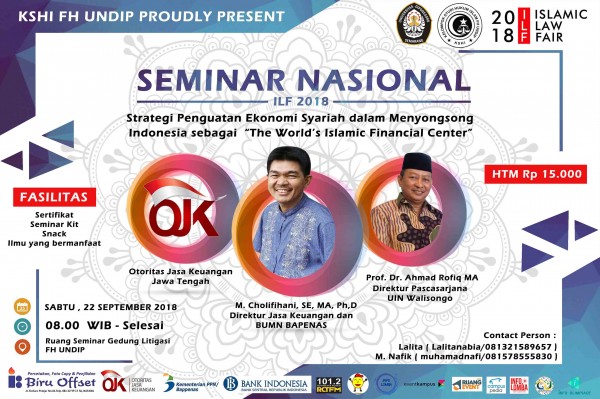 Seminar Nasional Islamic Law Fair 2018