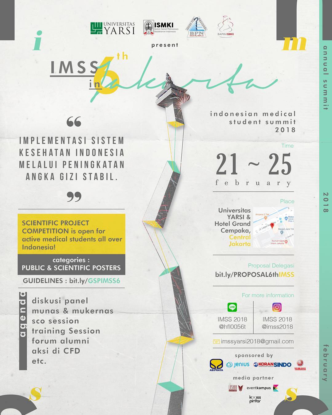 Poster IMSS 6th Scientific Project Competition 