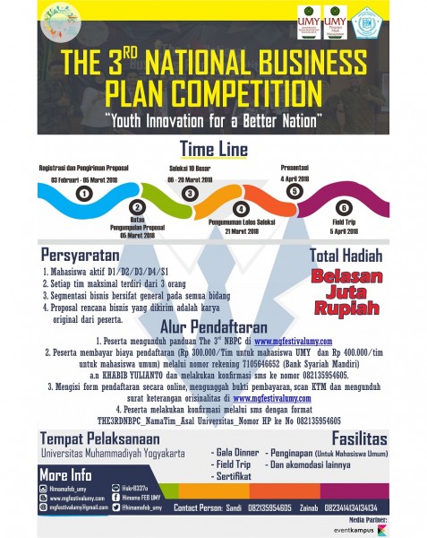 national business plan competition