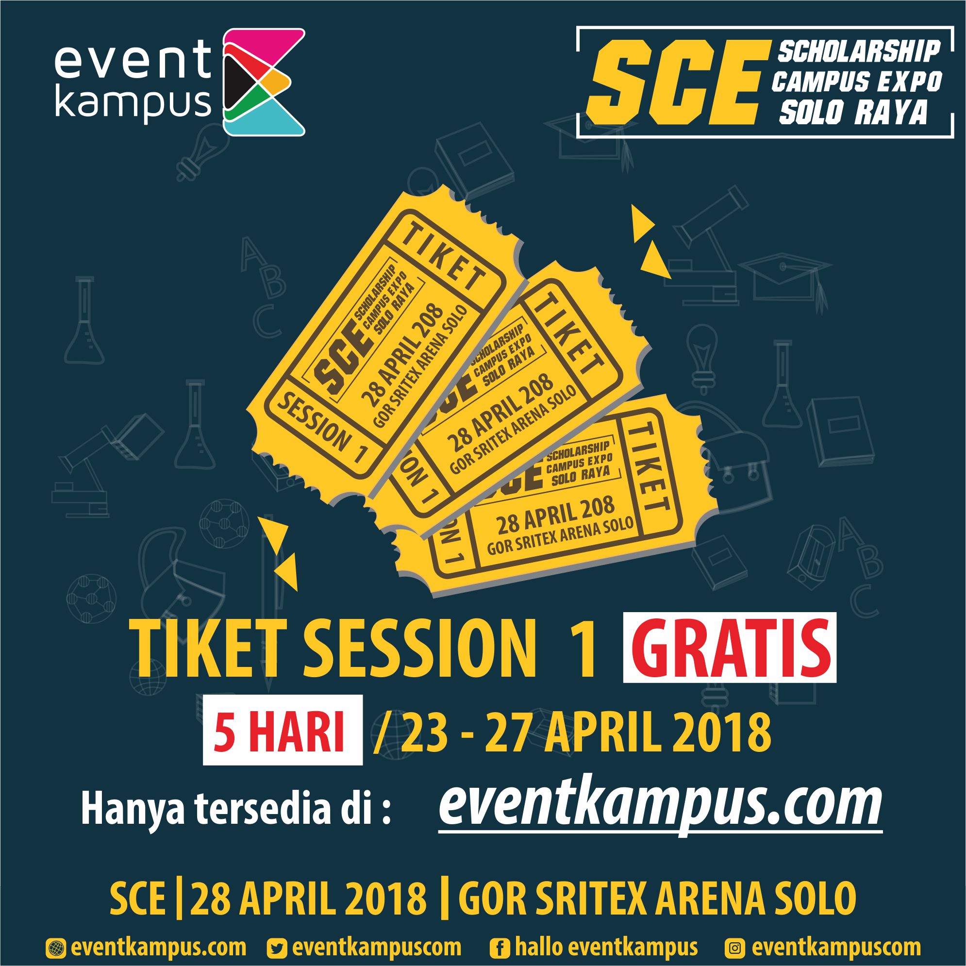 Poster PENDAFTARAN SCE 2018