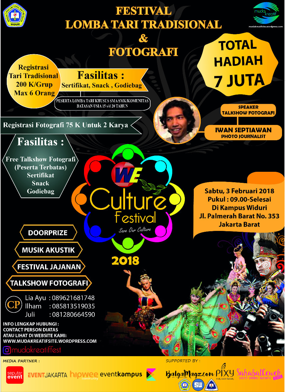 Poster WE Culture Festival