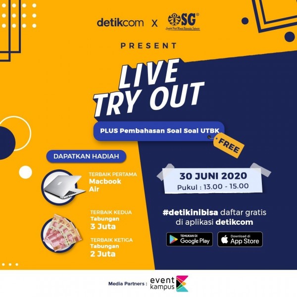 Live Try Out @detikcom