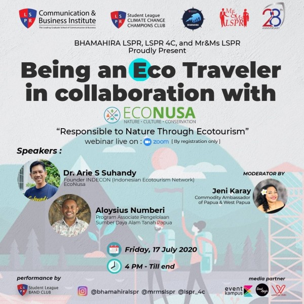“Being an Eco Traveler”