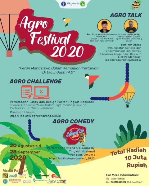 [LOMBA ESSAY, DESAIN POSTER, STAND UP COMEDY DAN SEMINAR NASIONAL]