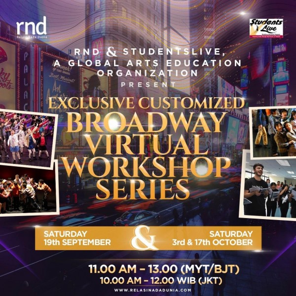 Exclusive Customized Broadway Virtual Workshop Series