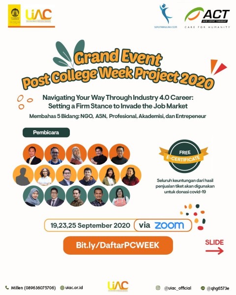 [SOON!! GRAND EVENT POST COLLEGE WEEK 2020]