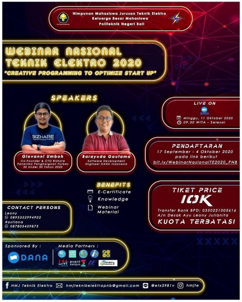 WEBINAR NASIONAL TEKNIK ELEKTRO 2020