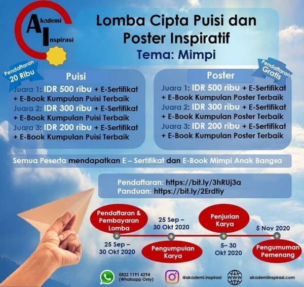 Lomba Cipta Puisi dan Lomba Poster Inspiratif