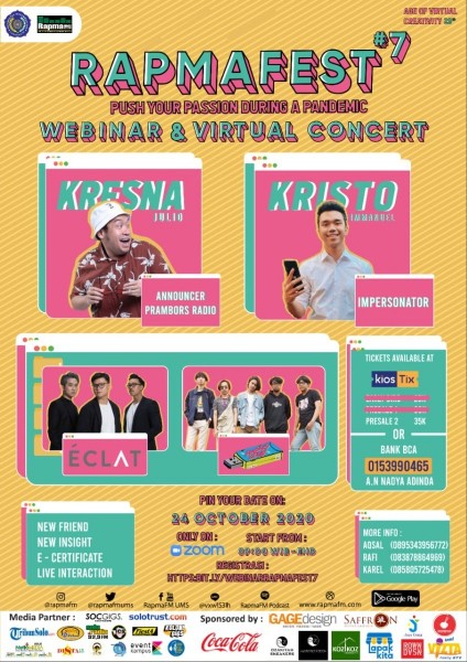 RAPMAFEST#7 "Push Your Passion During A Pandemic"