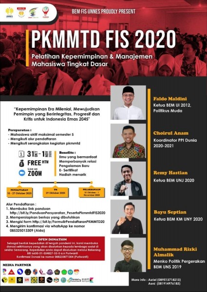 [PKMMTD FIS UNNES 2020]